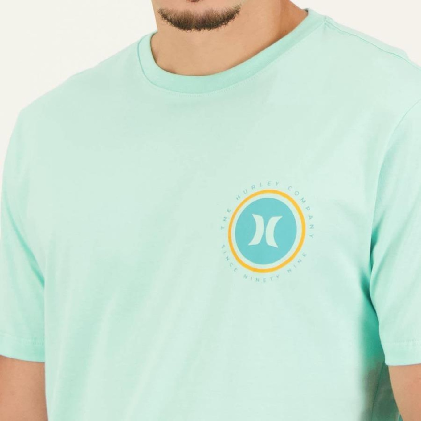 Camiseta Hurley Multi Circle - Masculina - Foto 4