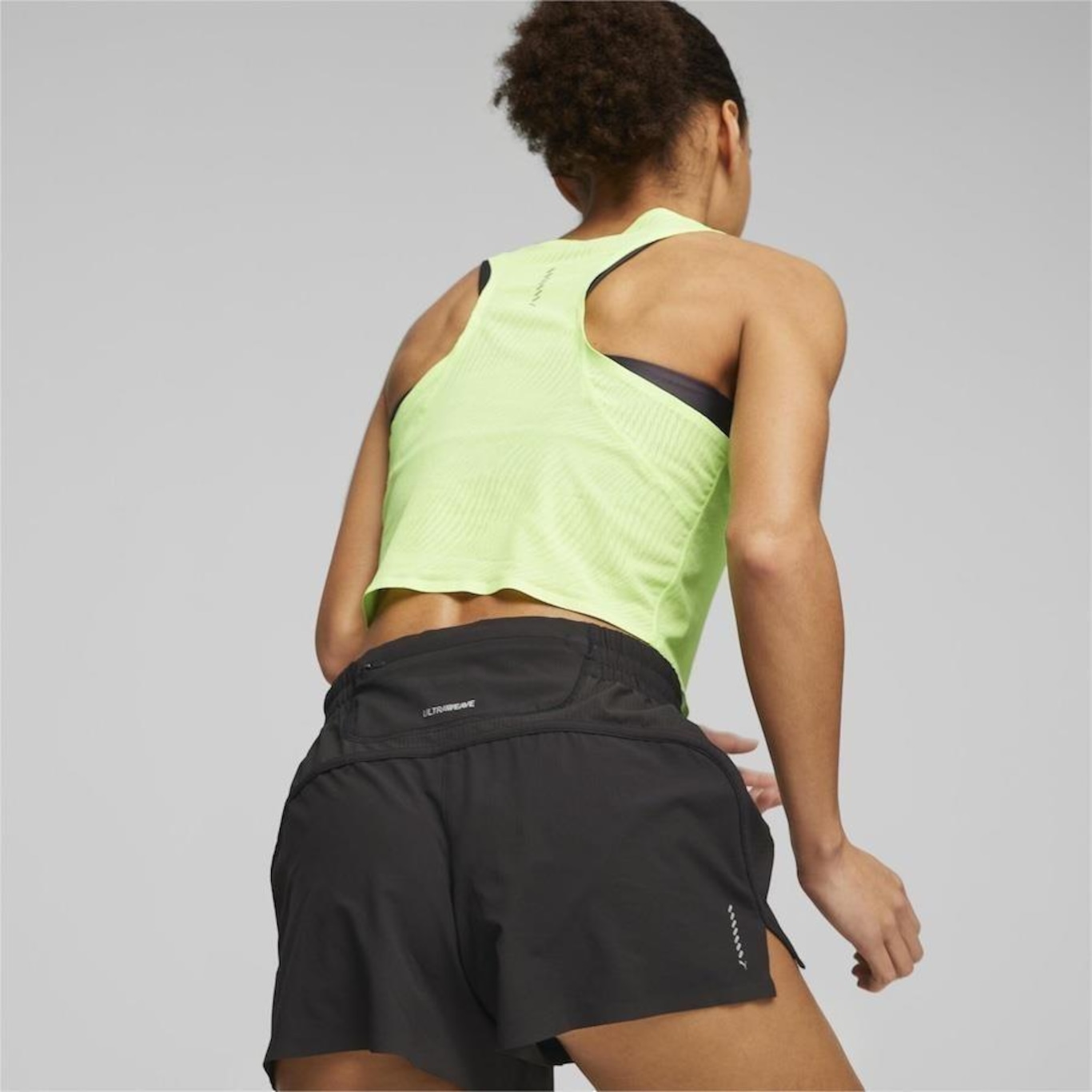 Camiseta Regata Puma Ultraspun Running Crop - Feminina - Foto 2