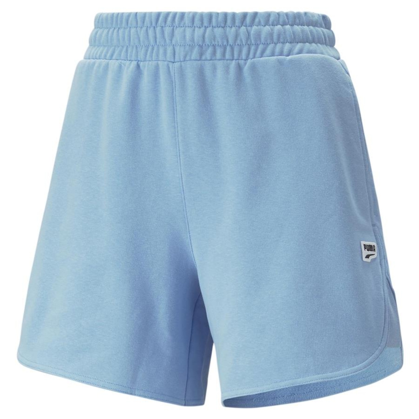 Shorts Puma Downtown High Waisted Terry - Feminino - Foto 1