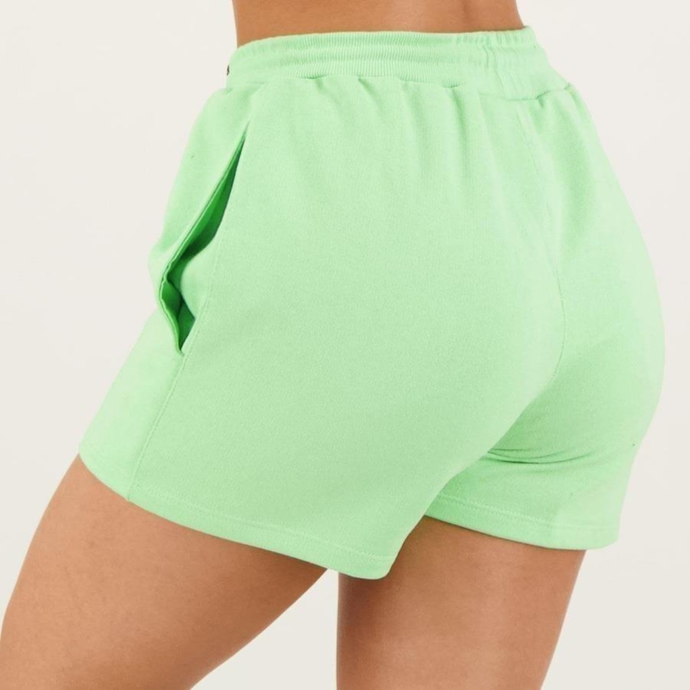 Shorts Baw Rib Aura Summer - Feminino - Foto 3