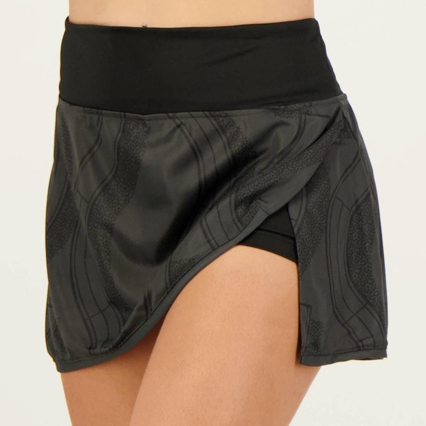 Shorts Saia adidas Club Grafica - Feminino - Foto 1