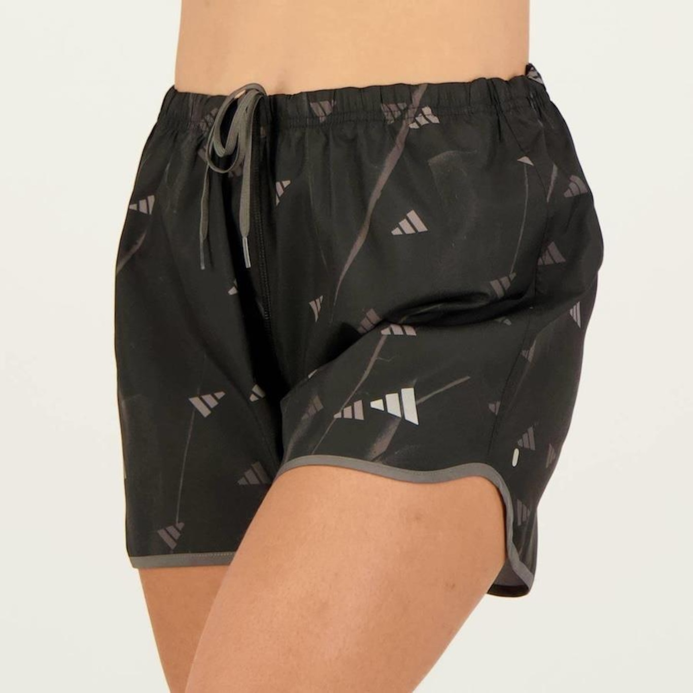 Shorts adidas Run It Brand Love - Feminino - Foto 1