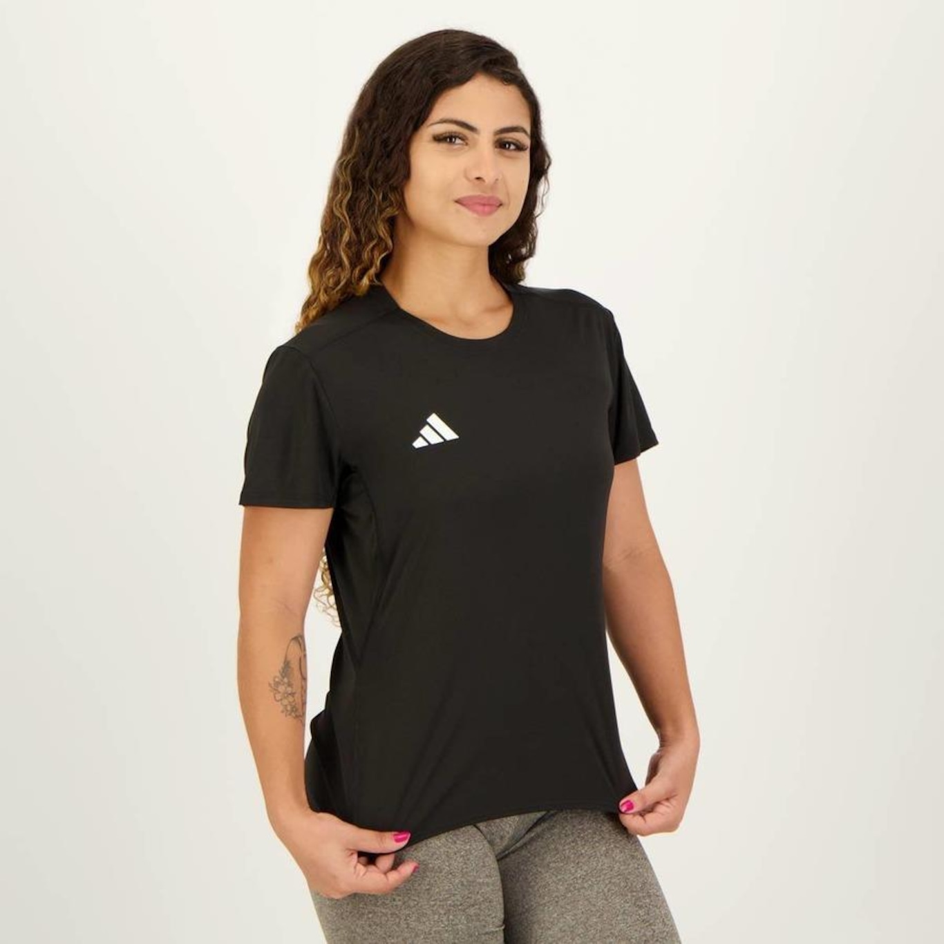 Camiseta adidas Adizero Essentials - Feminina - Foto 2