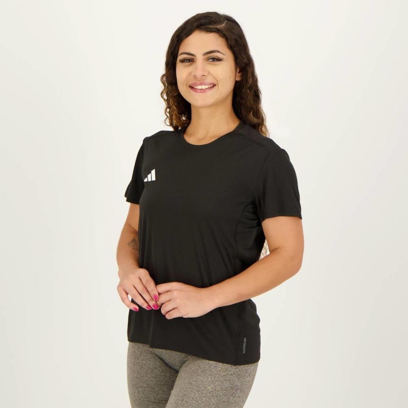 Camiseta adidas Adizero Essentials - Feminina - Foto 5