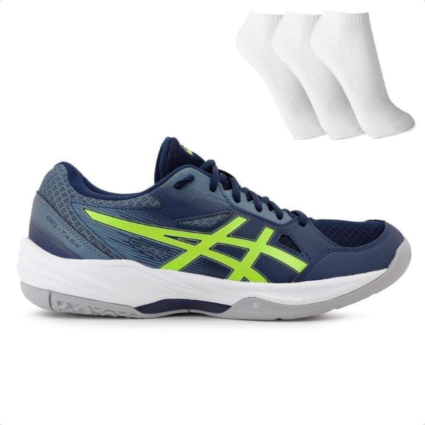 Tênis Asics Gel Task 3 + 3 Pares de Meias - Masculino - Foto 1