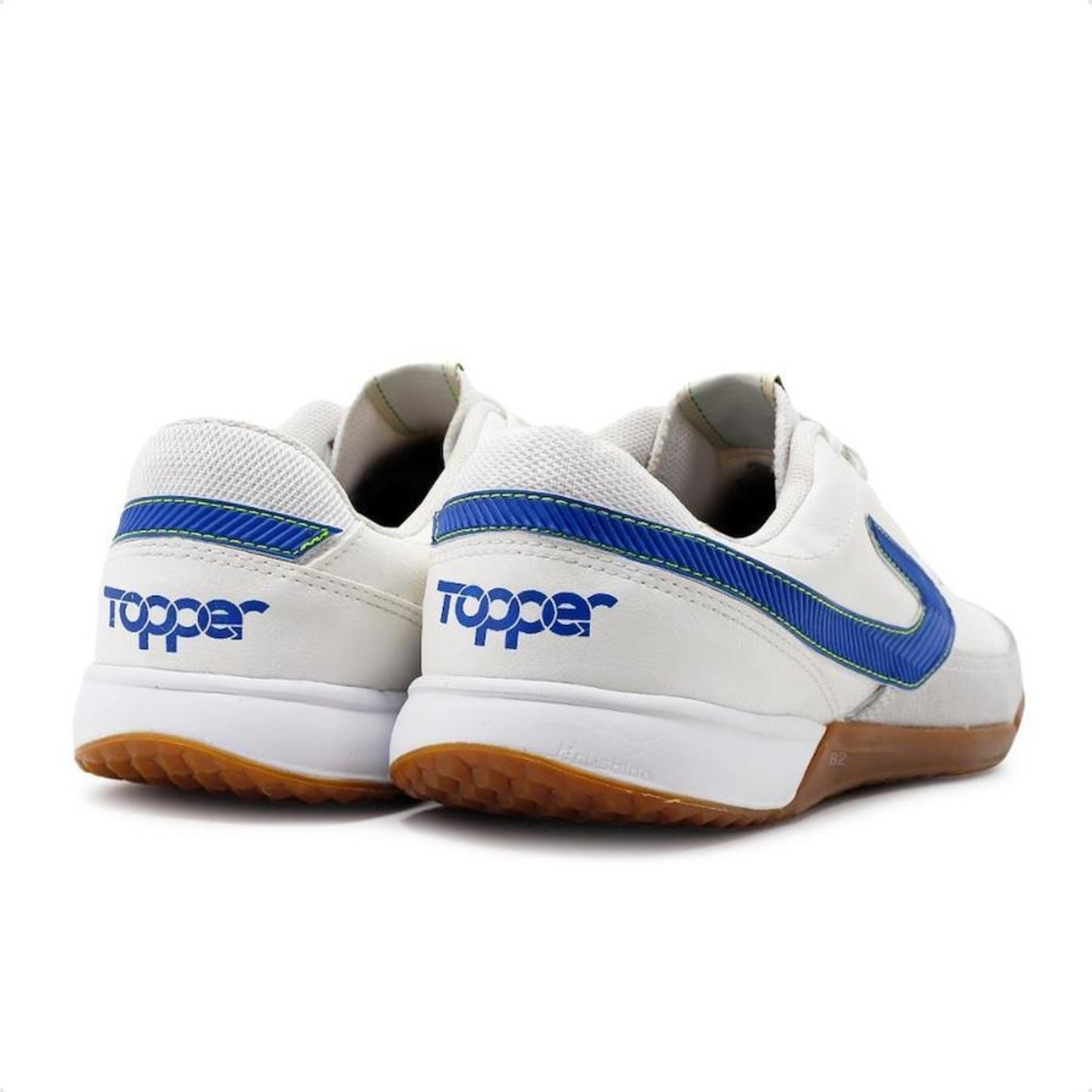 Chuteira Futsal Topper Titanium + 3 Pares de Meias - Adulto - Foto 5