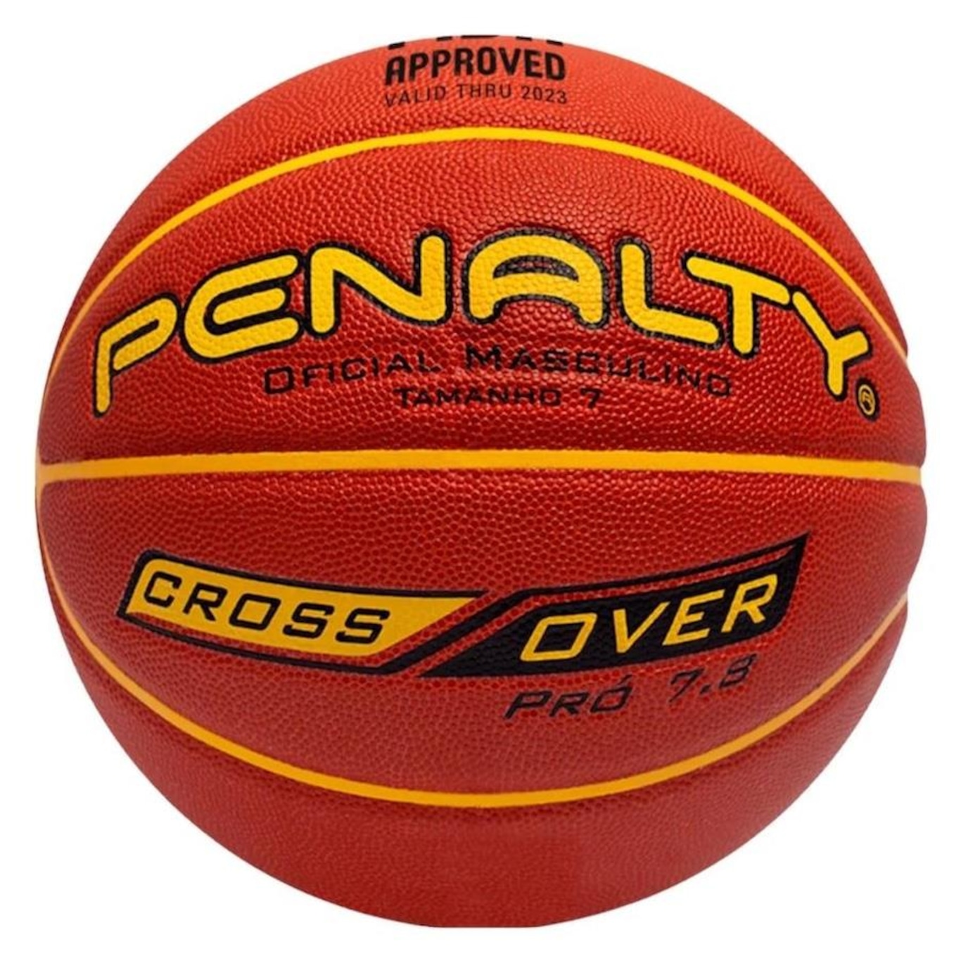 Bola de Basquete 7.8 Crossover X Penalty Fiba Oficial - Foto 3