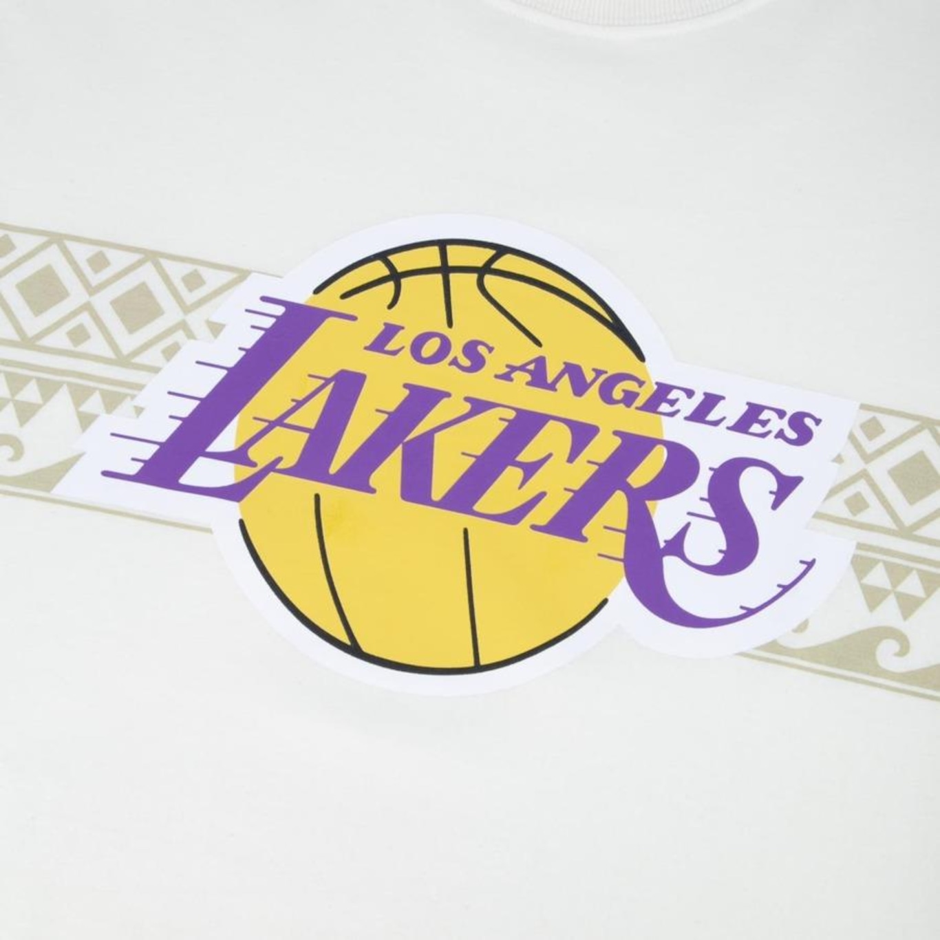 Camiseta New Era Plus Size Nba Los Angeles Lakers - Masculina - Foto 3