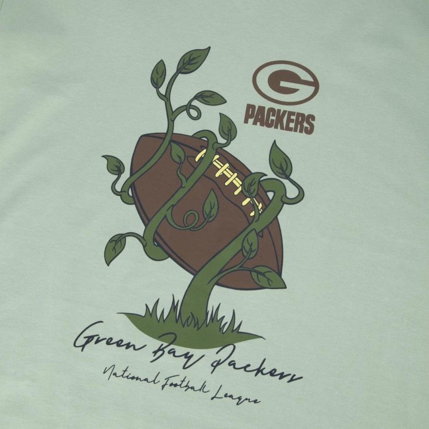 Camiseta New Era Nfl Green Bay Packers Rooted Nature - Masculina - Foto 3