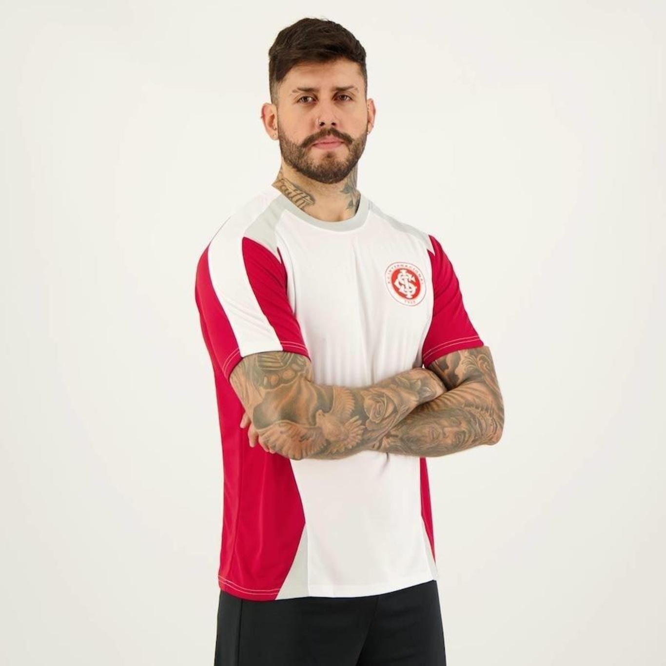 Camiseta do Internacional Braziline Legend Escudo - Masculina - Foto 4