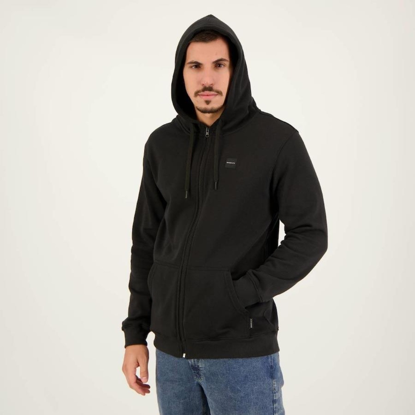 Jaqueta de Moletom com Capuz Oakley Hoodie Patch 2.0 - Masculina - Foto 2