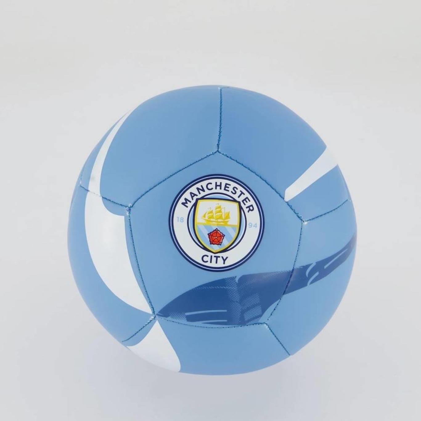 Mini Bola de Futebol de Campo do Manchester City Puma Pré-Jogo - Foto 1