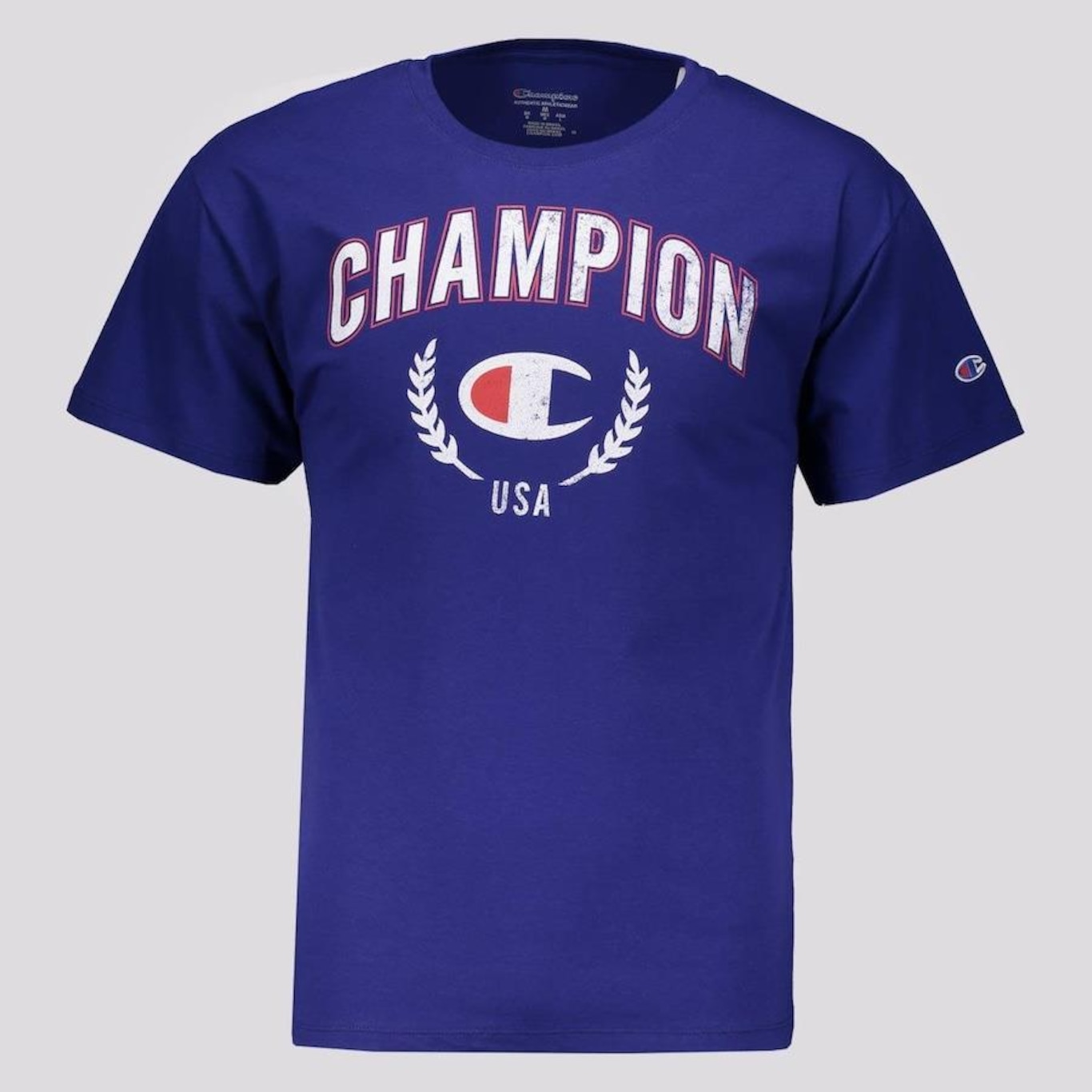 Camiseta Champion College Usa - Masculina - Foto 1