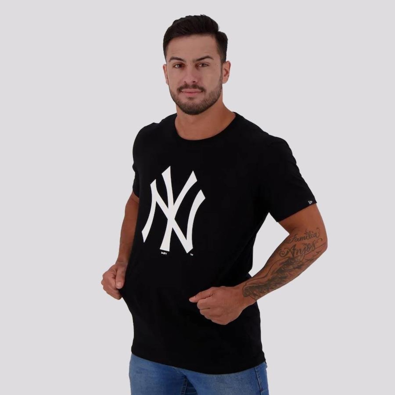 Camiseta New Era Mlb New York Yankees Essentials Duo - Masculina - Foto 2