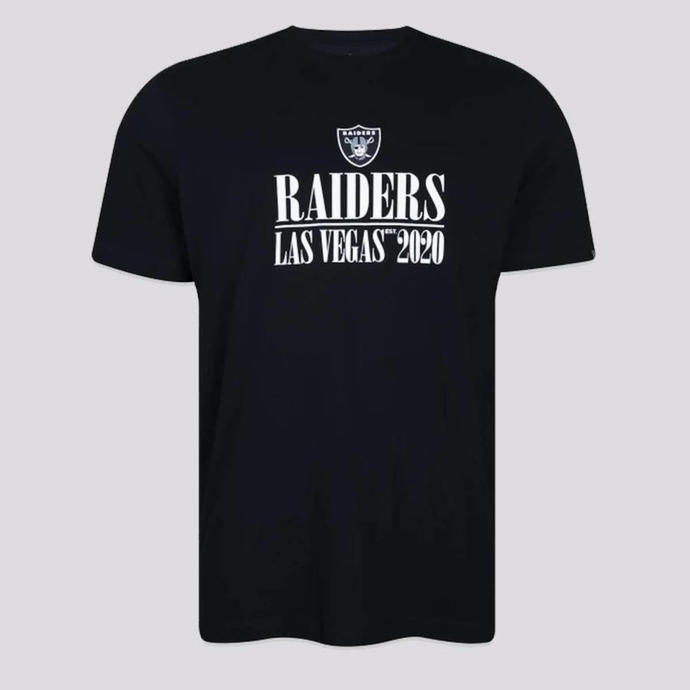 Camiseta New Era NFL Las Vegas Raiders Classic - Masculina - Foto 1