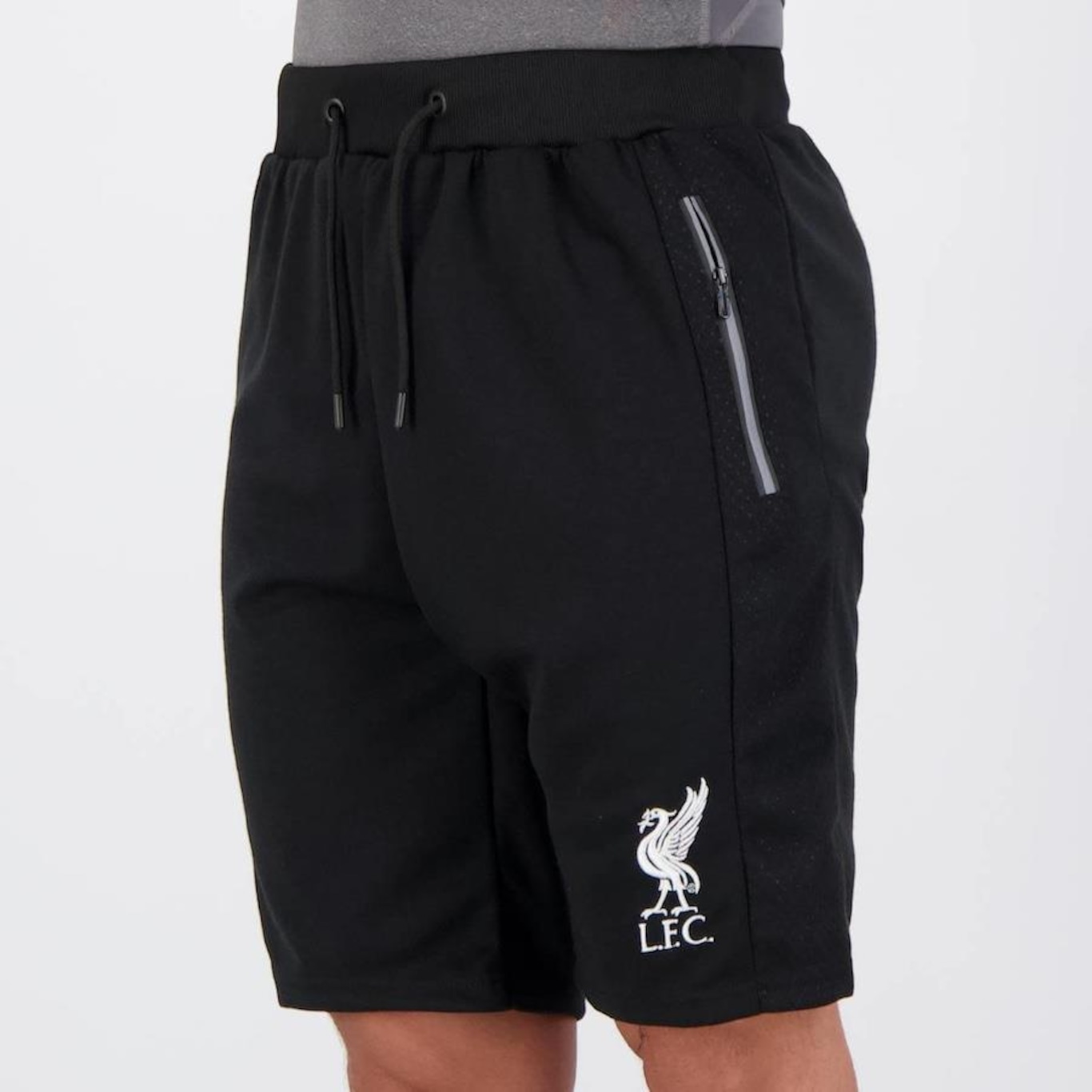 Bermuda do Moletom SPR Liverpool Liverbird - Masculina - Foto 1