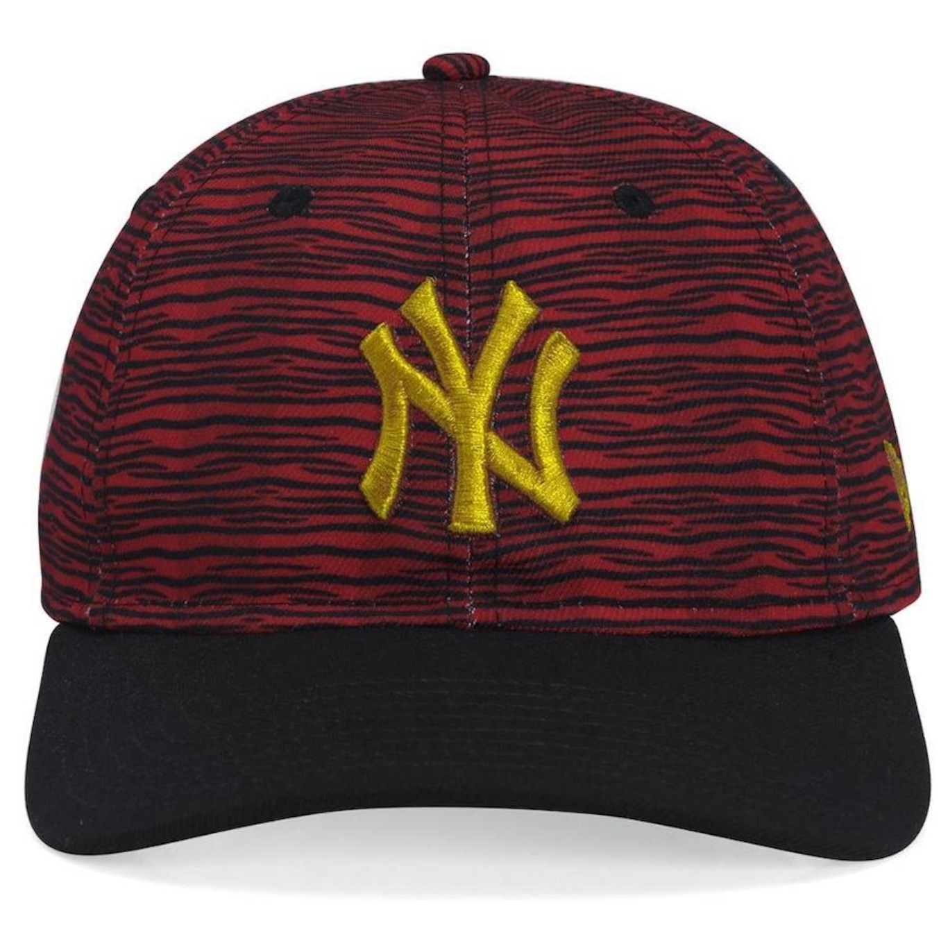 Boné Aba Curva New Era 9Twenty MLB Golden Culture New York Yankees Fullprint - Strapback - Adulto - Foto 2