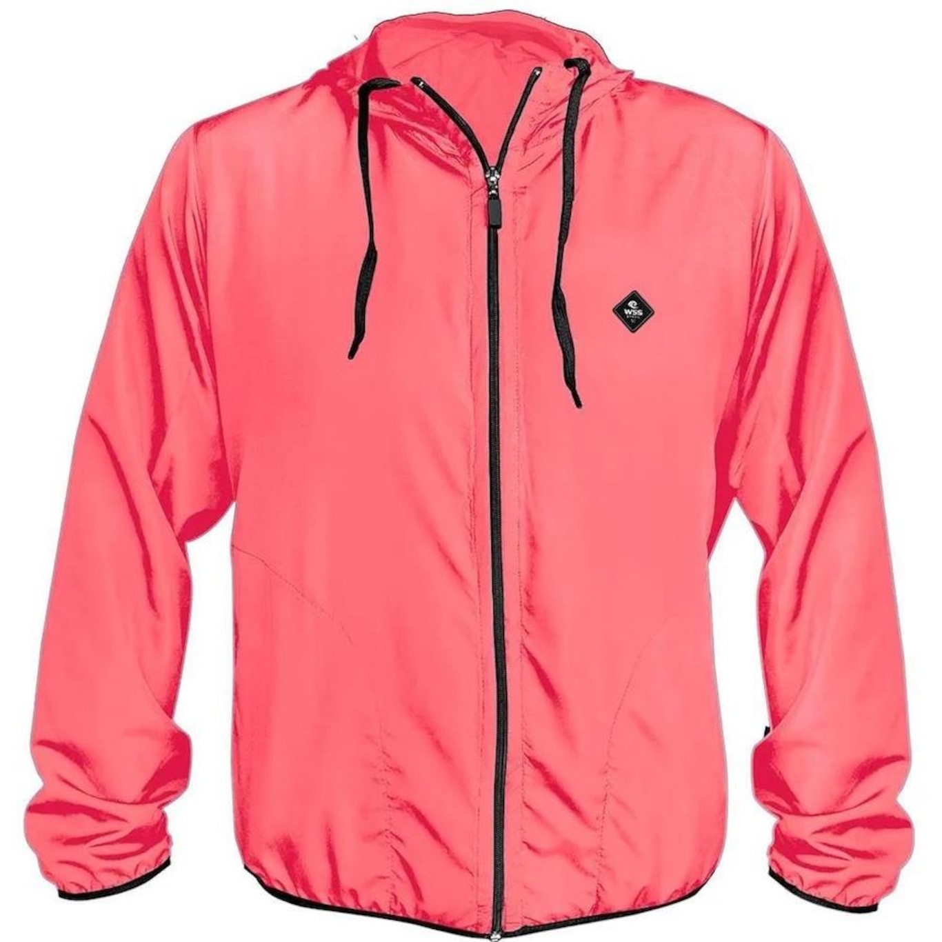 Jaqueta Corta Vento com Capuz WSS Diamond Windbreaker - Masculina - Foto 1