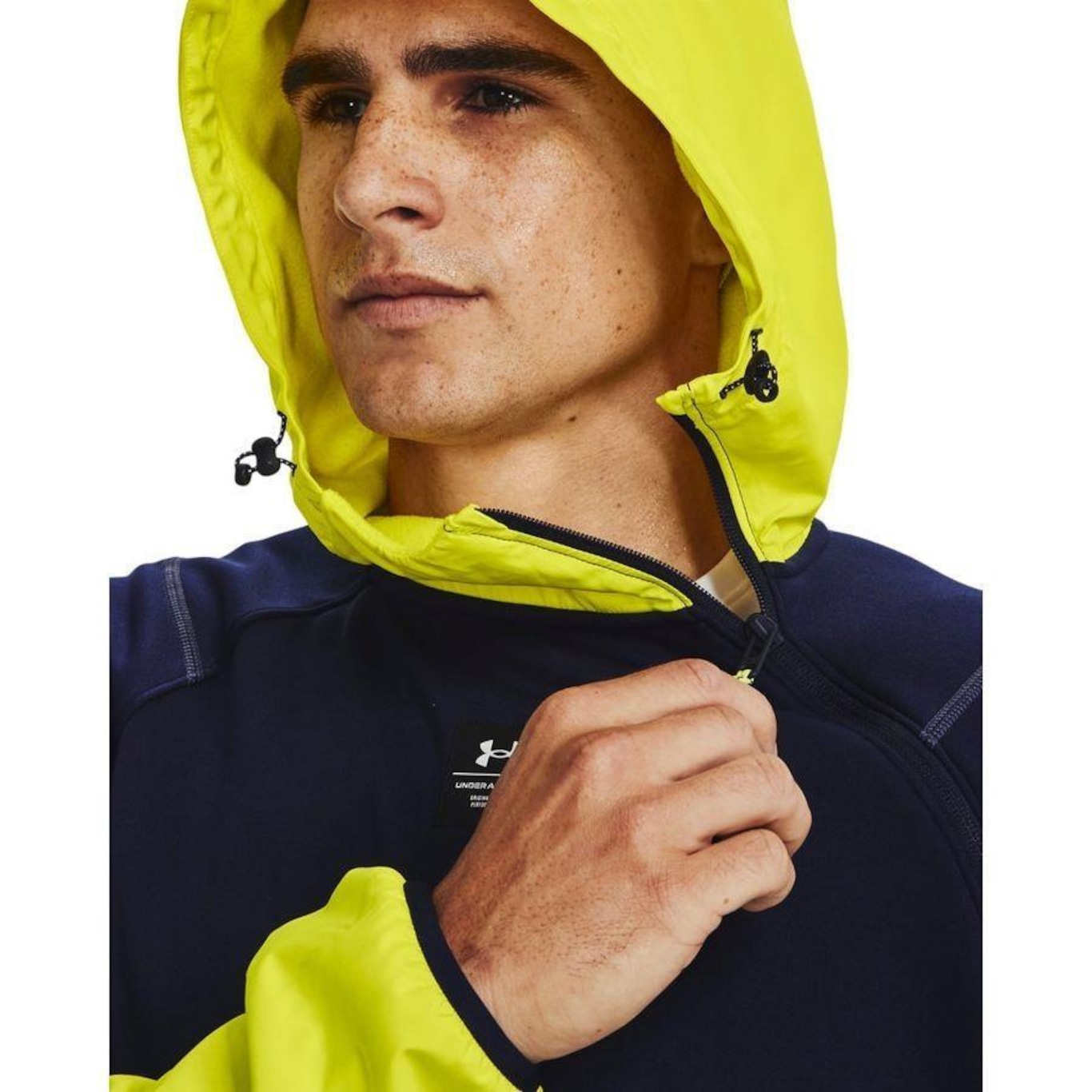 Blusão de Moletom com Capuz Under Armour Rush Fleece Hoodie - Masculino - Foto 2