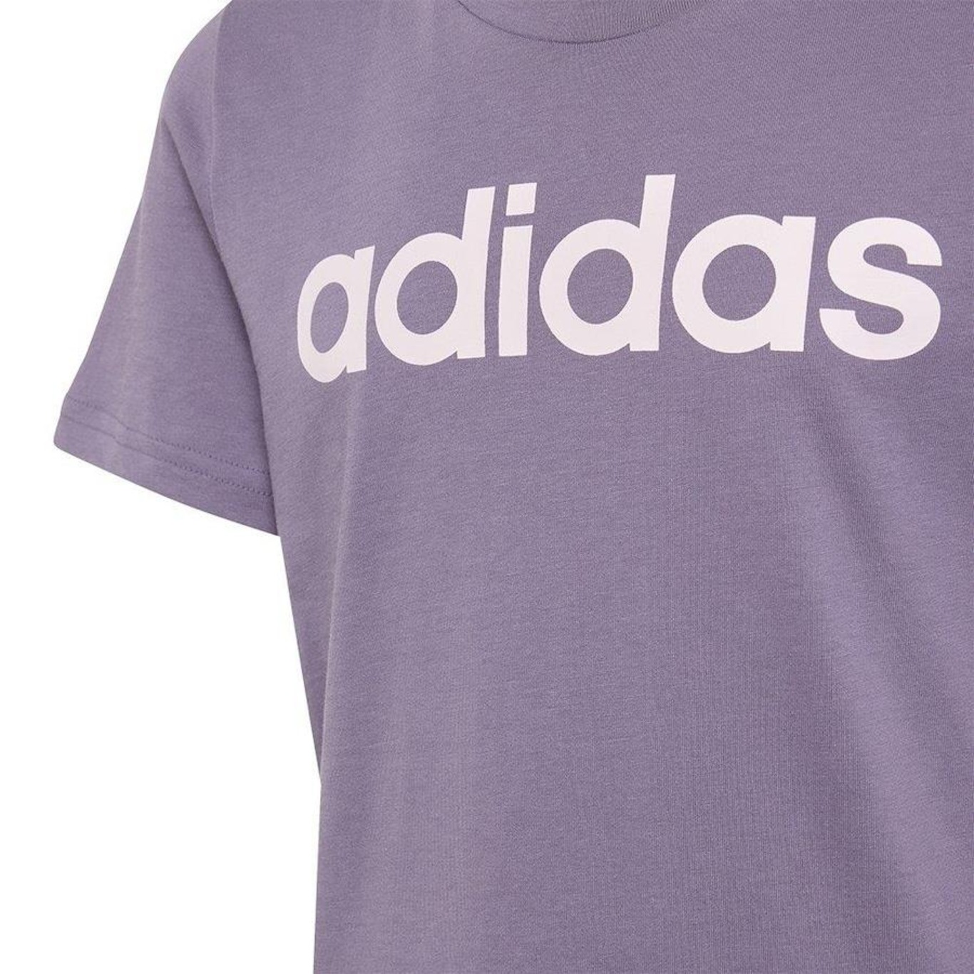 Camiseta adidas Infantil Logo Linear - Foto 3