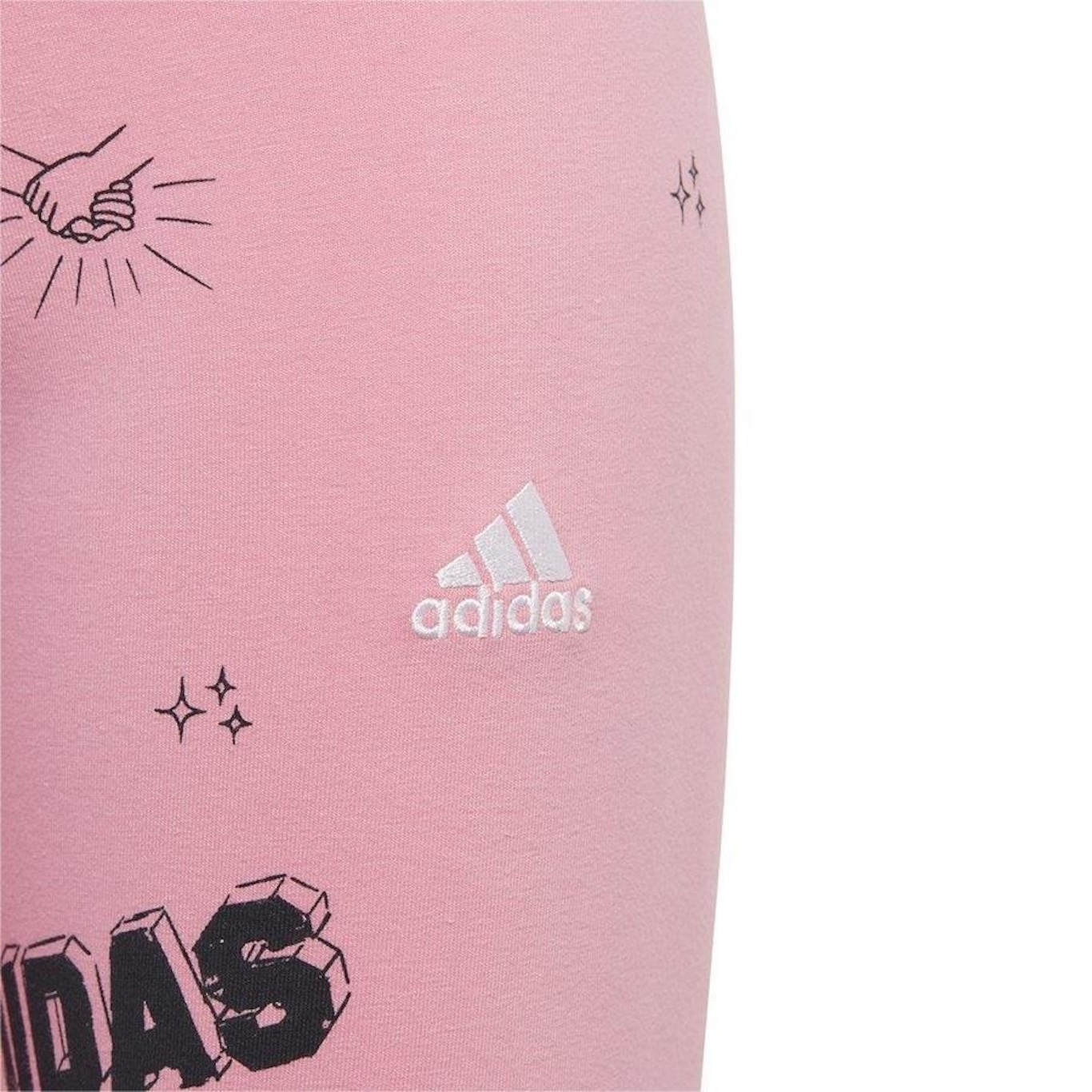 Calça Legging adidas Brand Love - Infantil - Foto 3