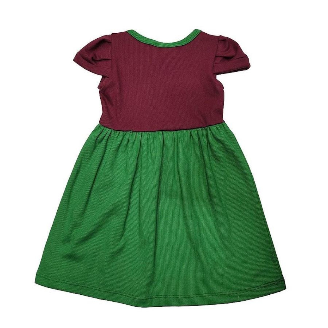 Vestido Torcida Baby Fluminense Canelado 274C - Infantil - Foto 3