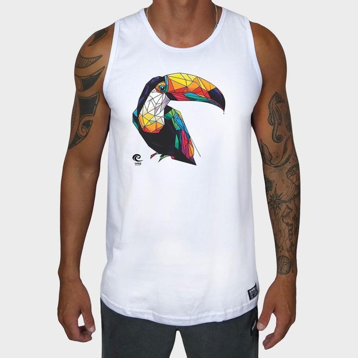 Camiseta Regata Prime Wss Toucan Delight - Masculina - Foto 1