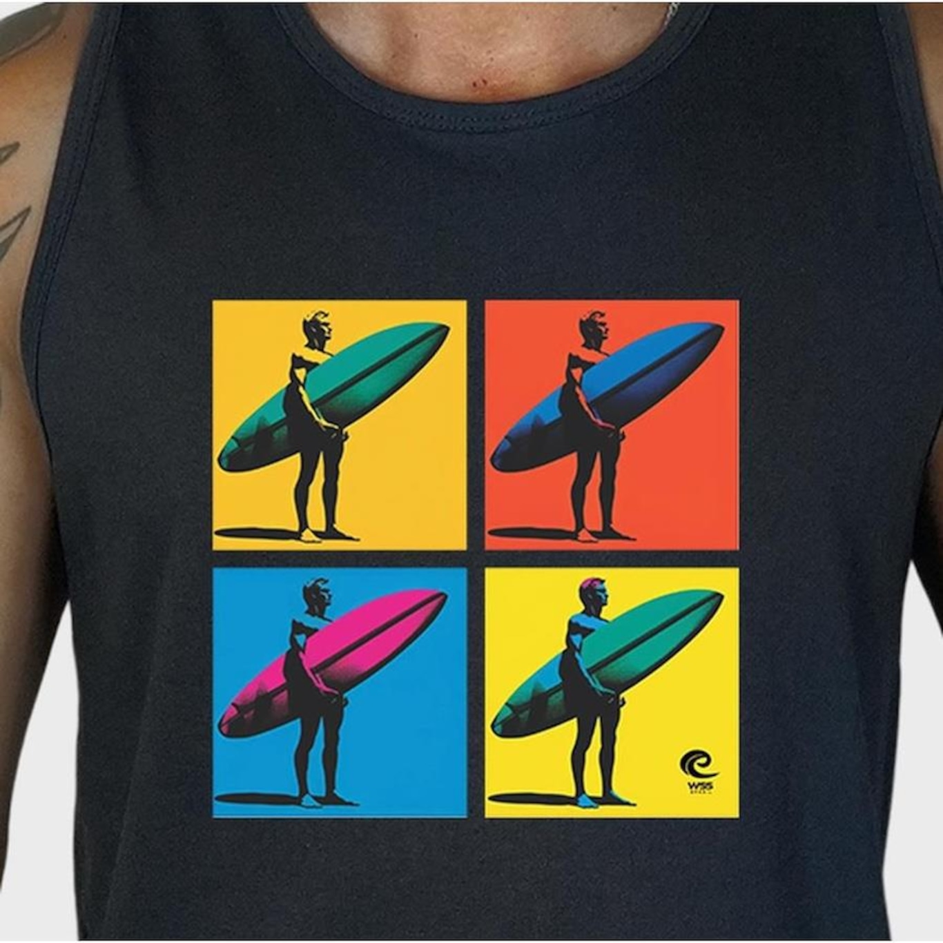 Camiseta Regata Prime Wss Pop Surf - Masculina - Foto 3