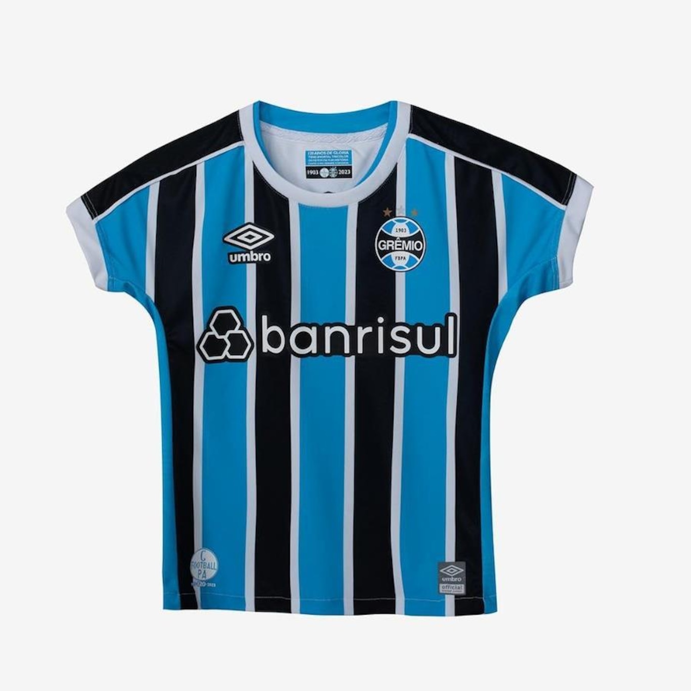 Camisa do Grêmio I 2023 Umbro - Infantil - Foto 1