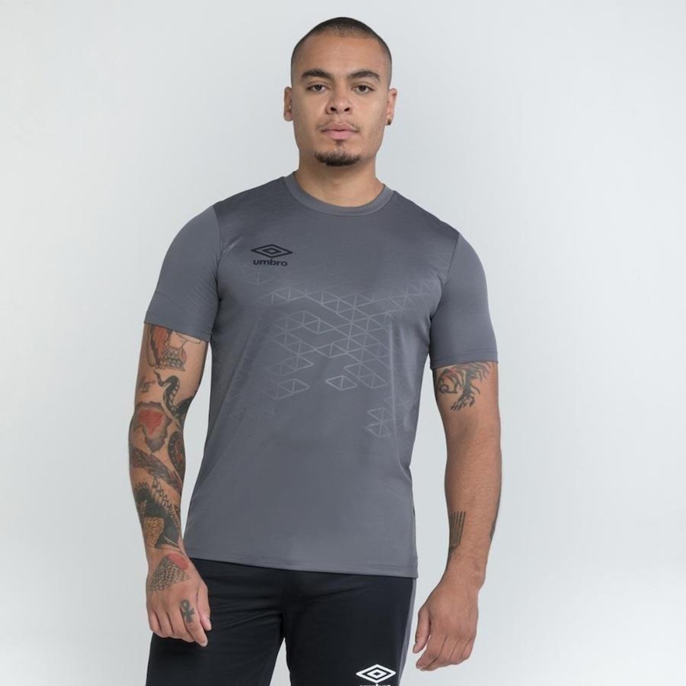 Camiseta Umbro Digital Diamond - Masculina - Foto 1