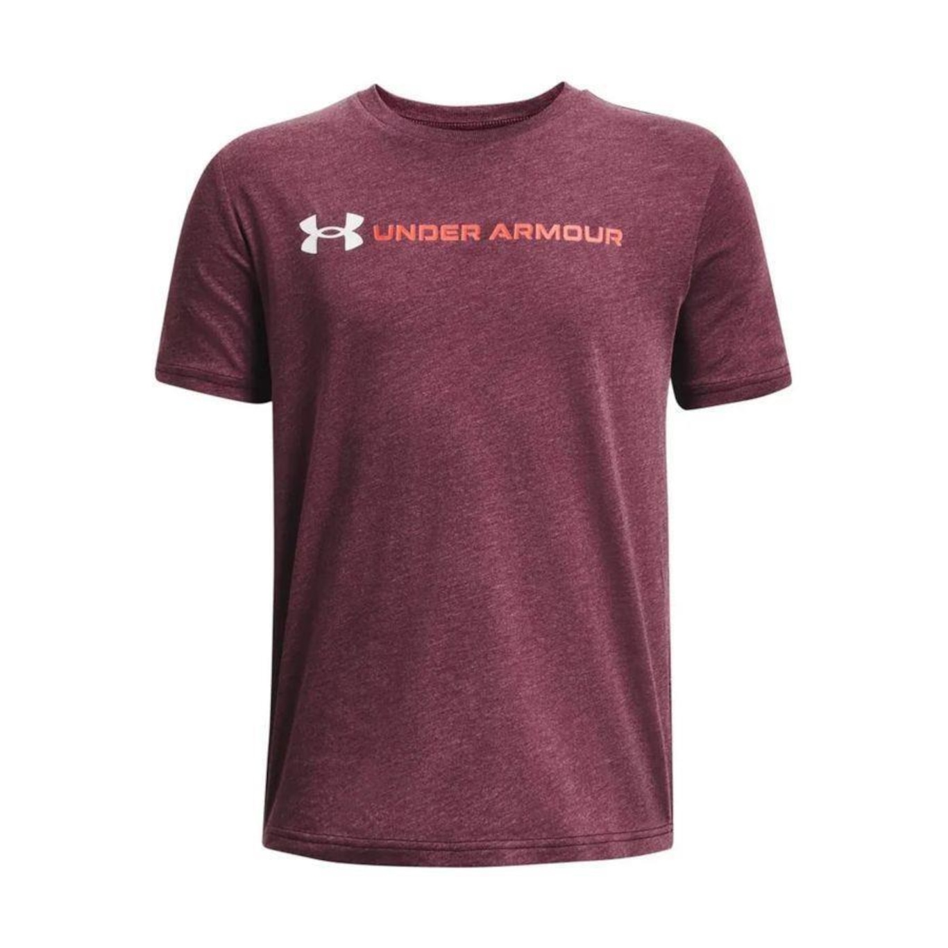 Camiseta Under Armour Logo Team Issue Wordmark Ss - Infantil - Foto 1