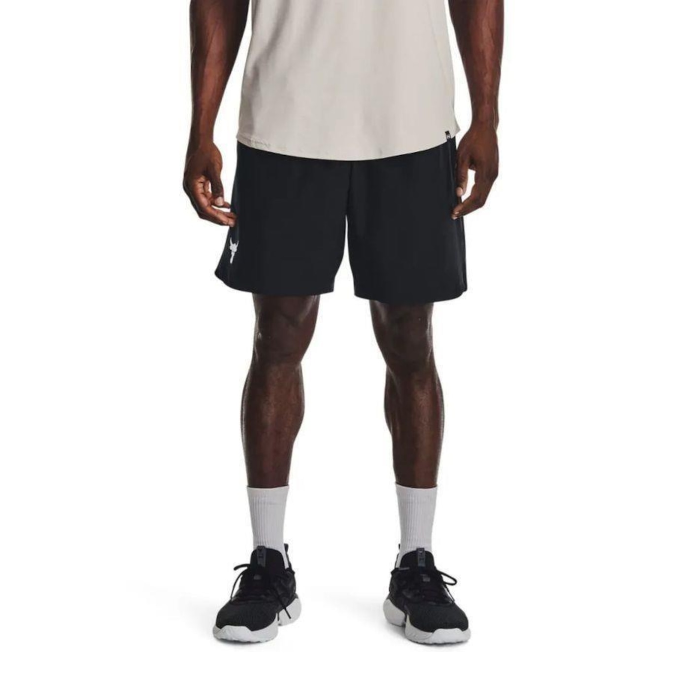 Bermuda Under Armour Project Rock Woven - Masculina - Foto 1