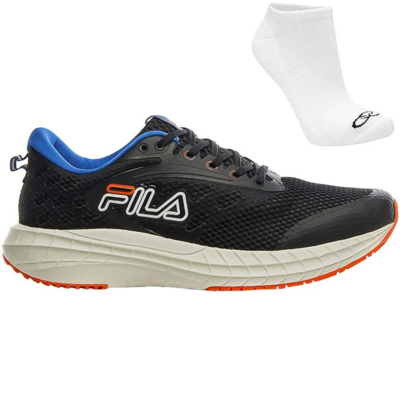 Tênis Fila Compass - Masculino + Meia - Foto 1