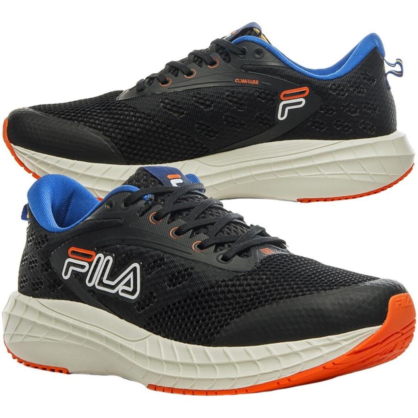 Tênis Fila Compass - Masculino + Meia - Foto 2