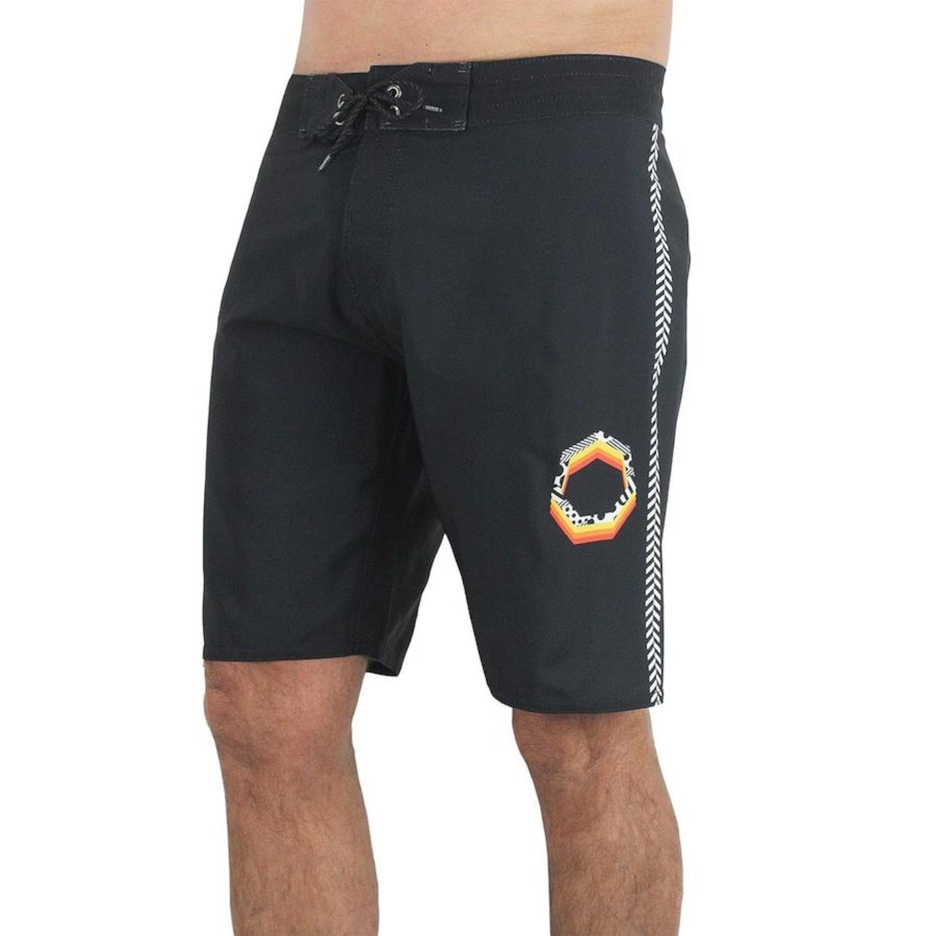 Bermuda Vissla Woodside Stealth - Masculina - Foto 1