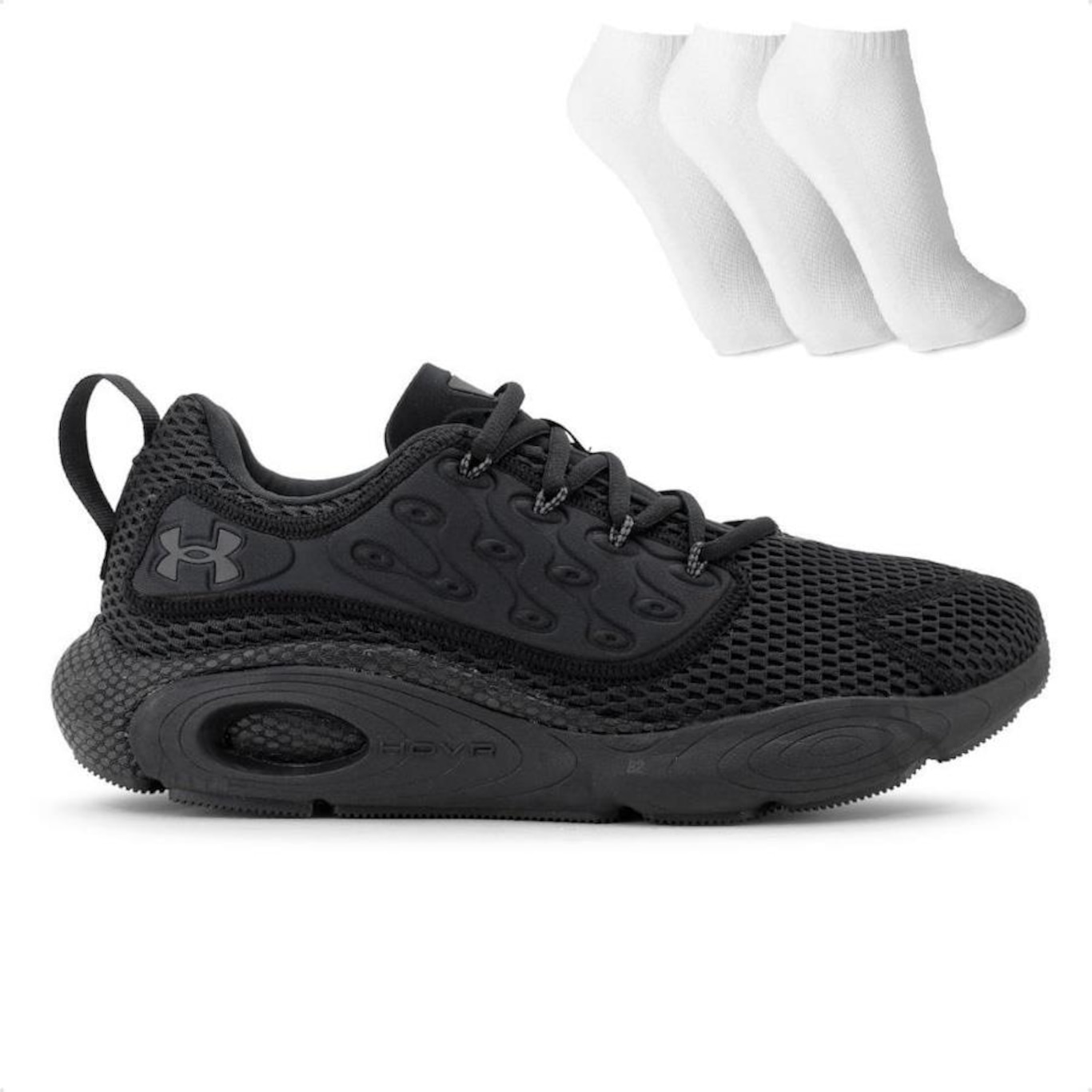 Tênis Under Armour Hovr Revenant + 3 Pares de Meias - Masculino - Foto 1