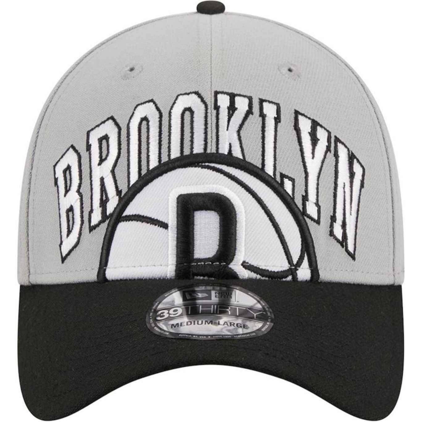 Boné New Era 39Thirty Stretch Fit Brooklyn Nets Nba Tip-Off 2023 - Fechado - Adulto - Foto 3