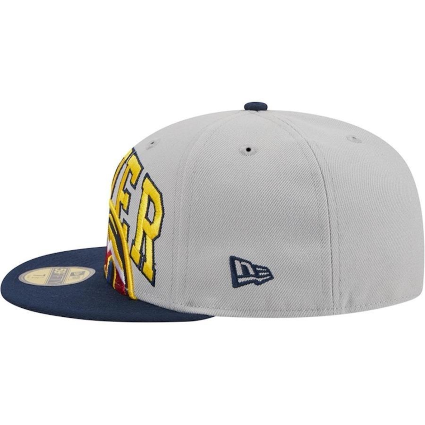 Boné Aba Reta New Era 59Fifty Fitted Denver Nuggets Nba Tip-Off 2023 - Fechado - Adulto - Foto 4