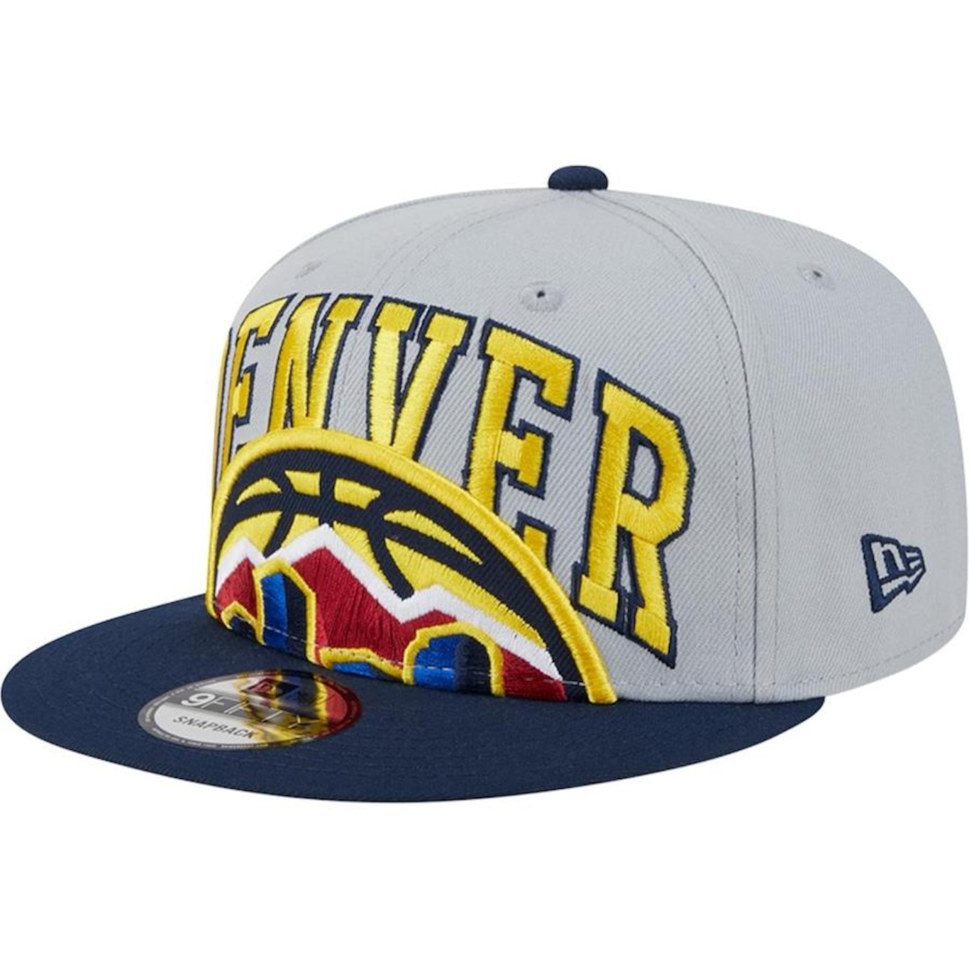 Boné Aba Reta New Era 9Fifty Denver Nuggets Nba Tip-Off 2023 - Snapback - Adulto - Foto 1