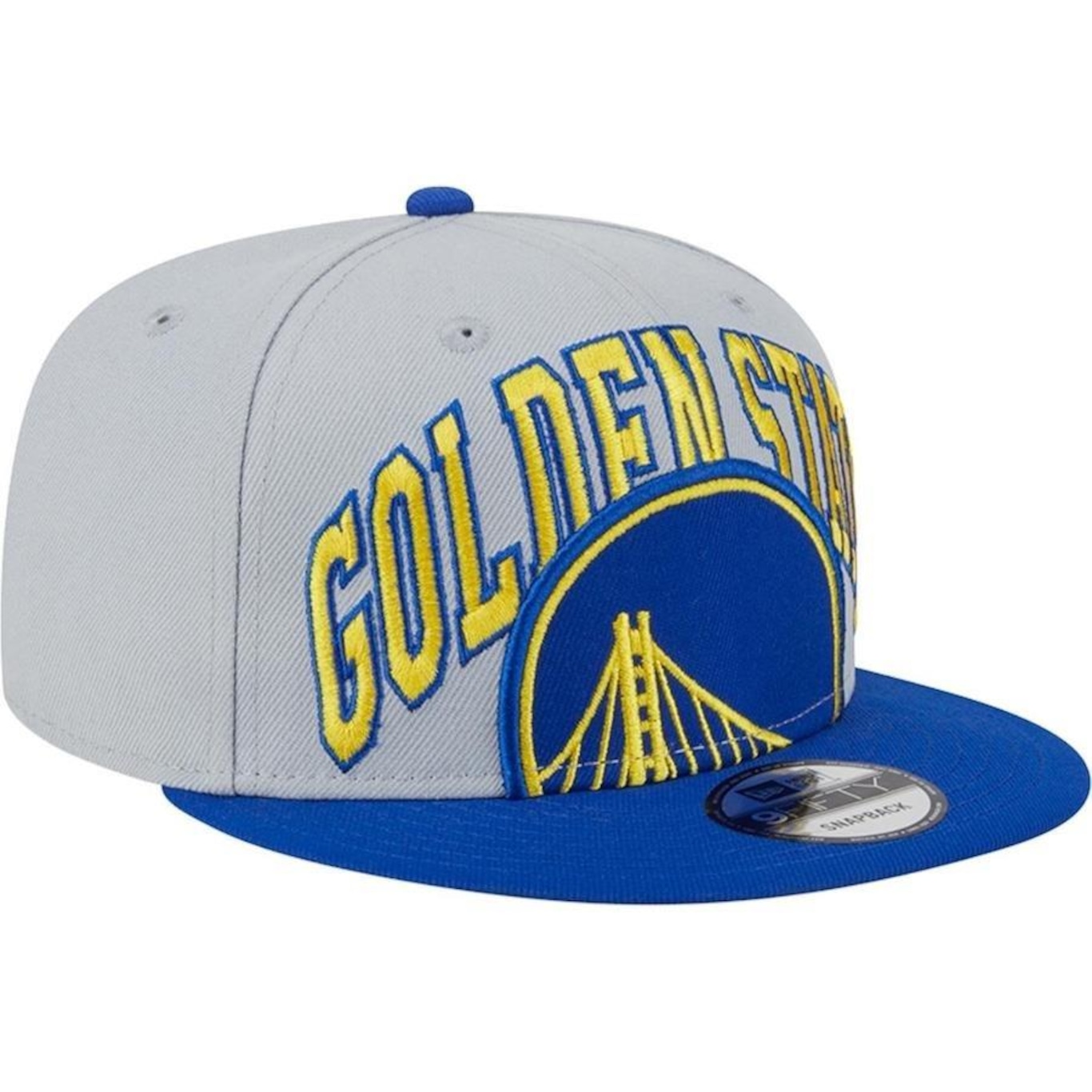 Boné Aba Reta New Era 9Fifty Golden State Warriors Nba Tip-Off 2023 - Snapback - Adulto - Foto 2