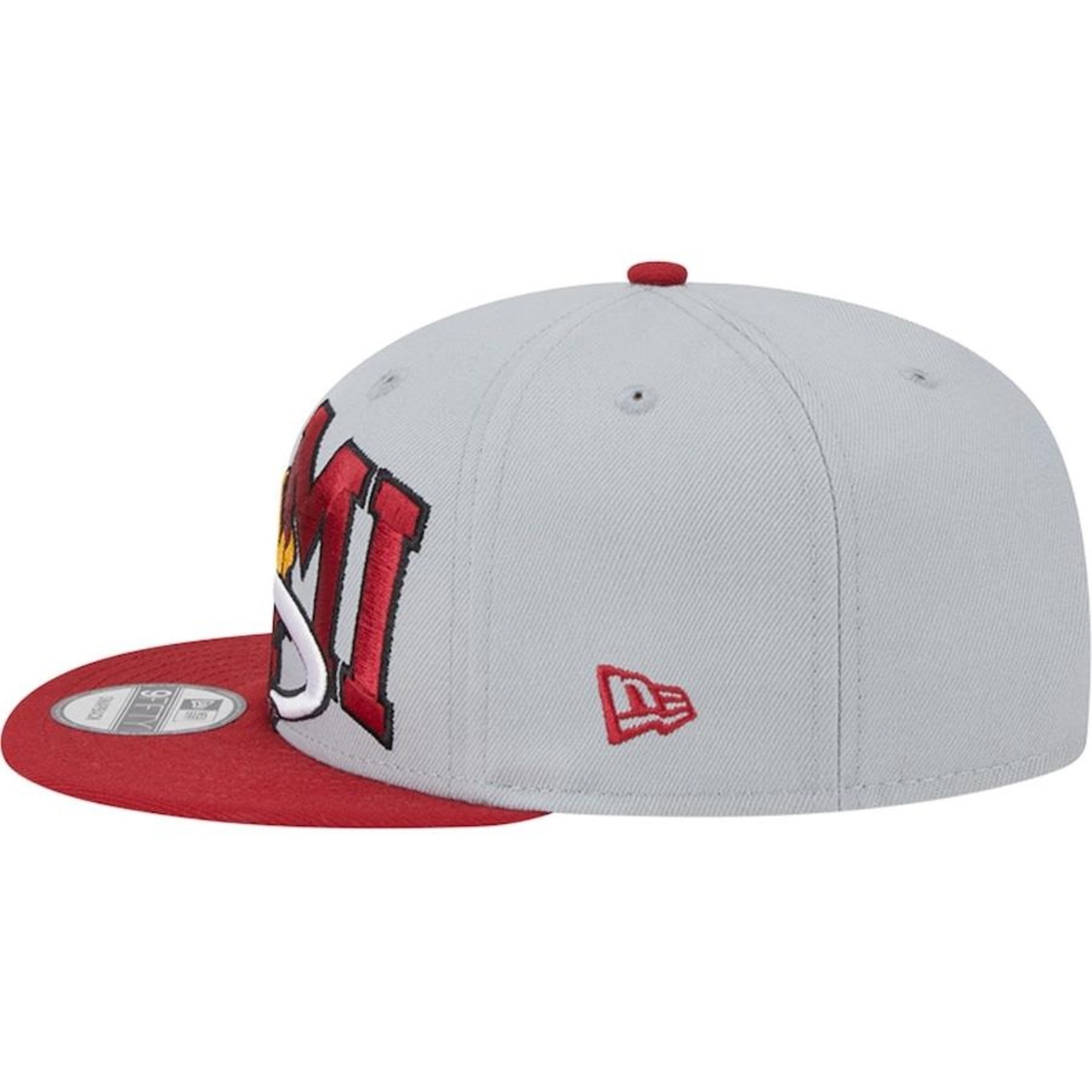 Boné Aba Reta New Era 9Fifty Miami Heat Nba Tip-Off 2023 - Snapback - Adulto - Foto 4