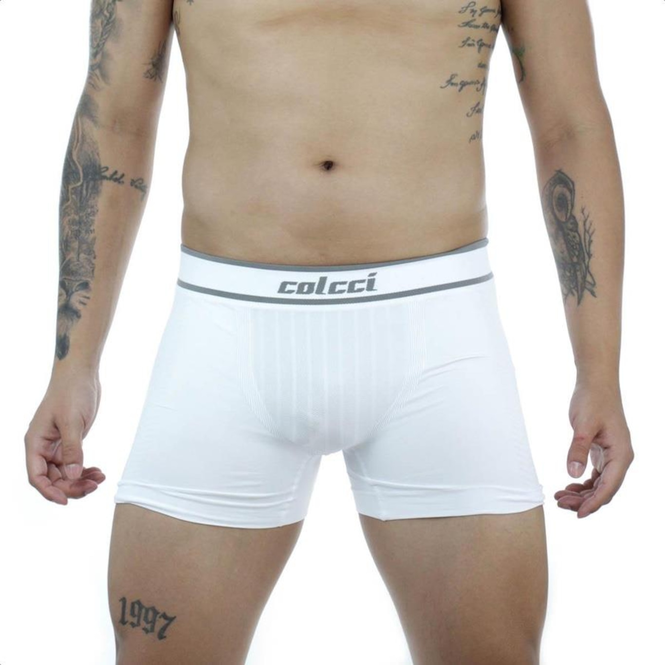 Cueca Colcci Boxer sem Costura - Masculina - Foto 1