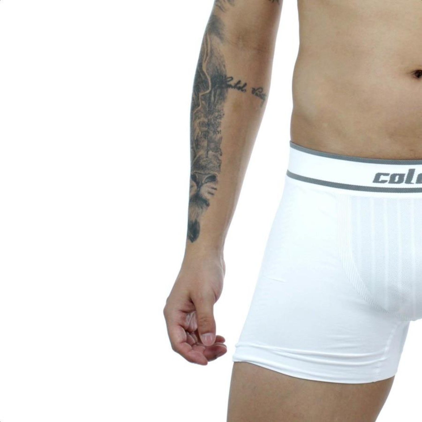 Cueca Colcci Boxer sem Costura - Masculina - Foto 2