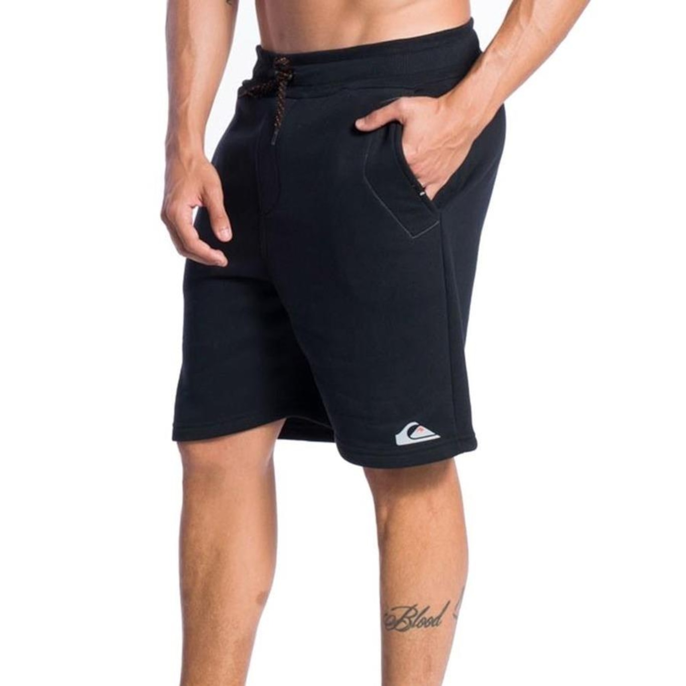 Bermuda de Moletom Quiksilver Eential - Masculina - Foto 4