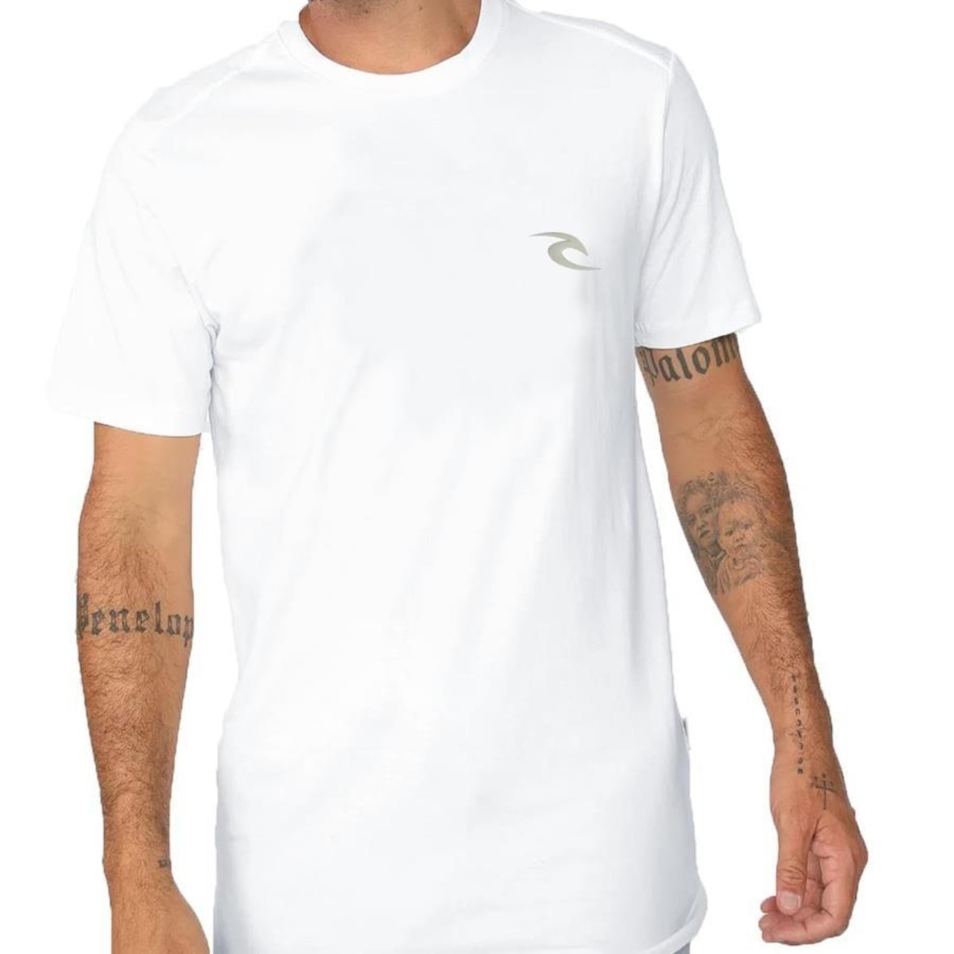 Kit Camisetas Rip Curl & - Masculina - 2 Unidades - Foto 4