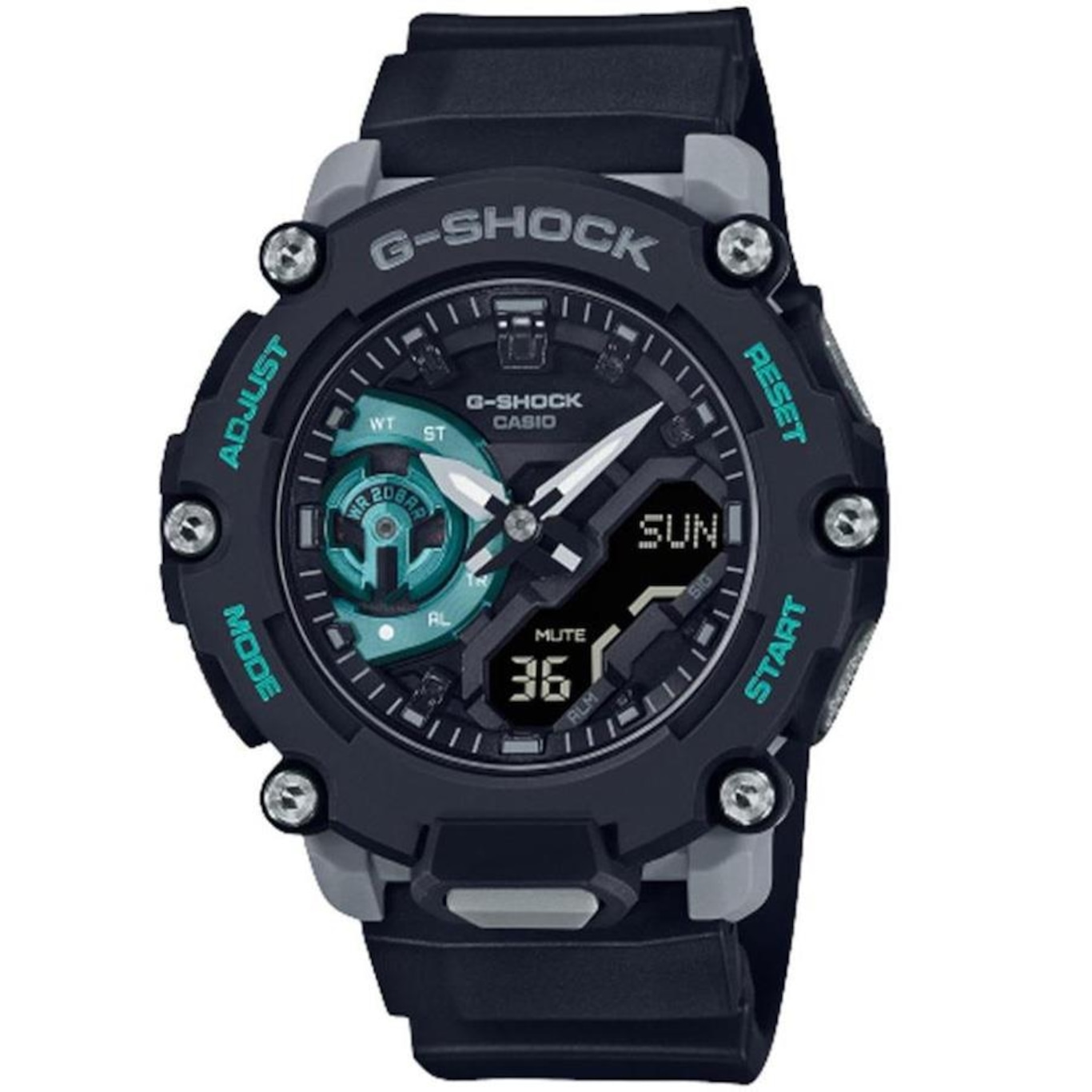 Relógio Analógico Casio G-Shock Ga-2200M-1Adr Carbon Core Guard - Masculino - Foto 1