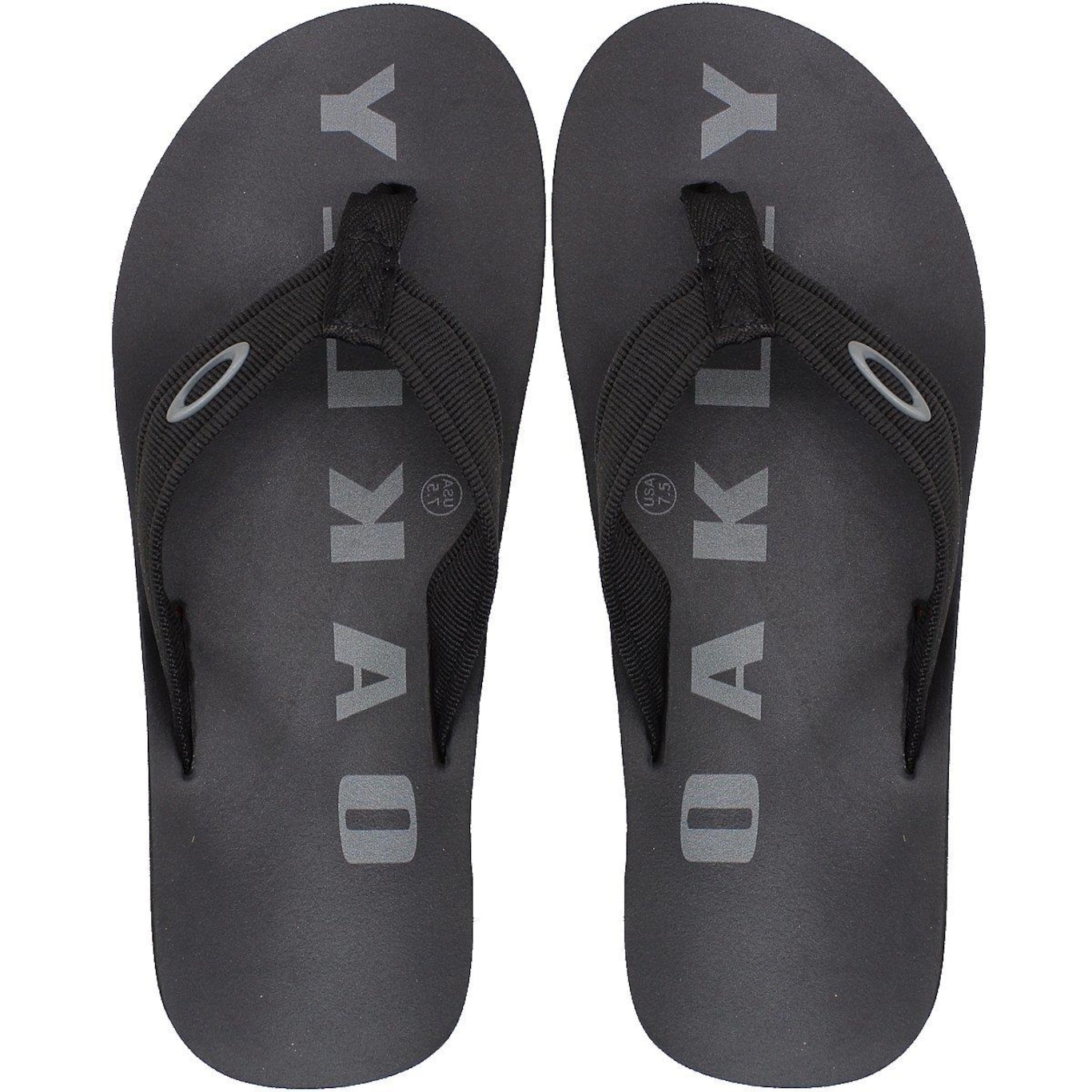 Chinelo Oakley Zeal Jet Tecido - Masculino - Foto 1