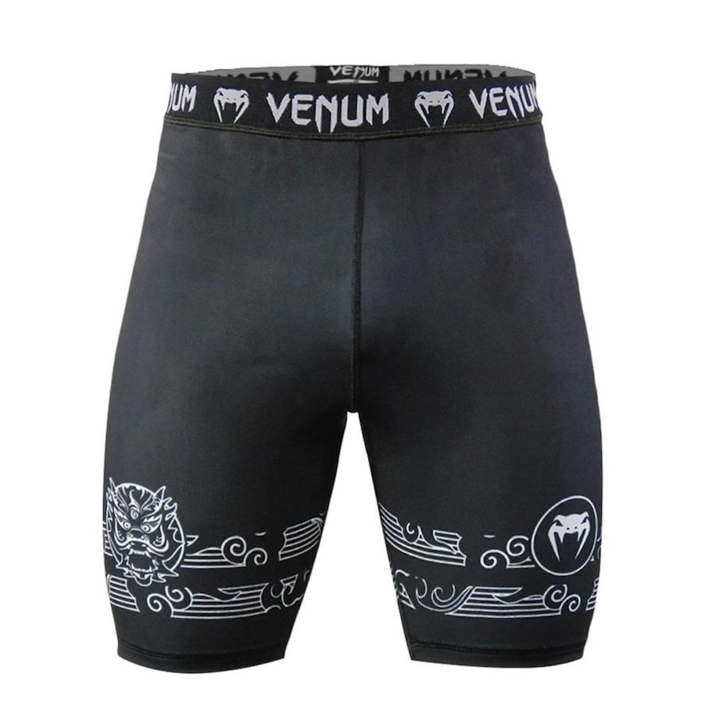 Shorts de Compressão Venum Dragon Dark - Masculino - Foto 1