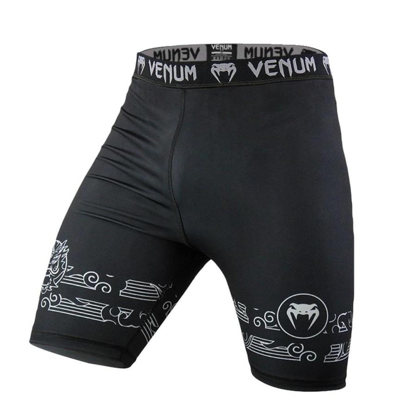 Shorts de Compressão Venum Dragon Dark - Masculino - Foto 3