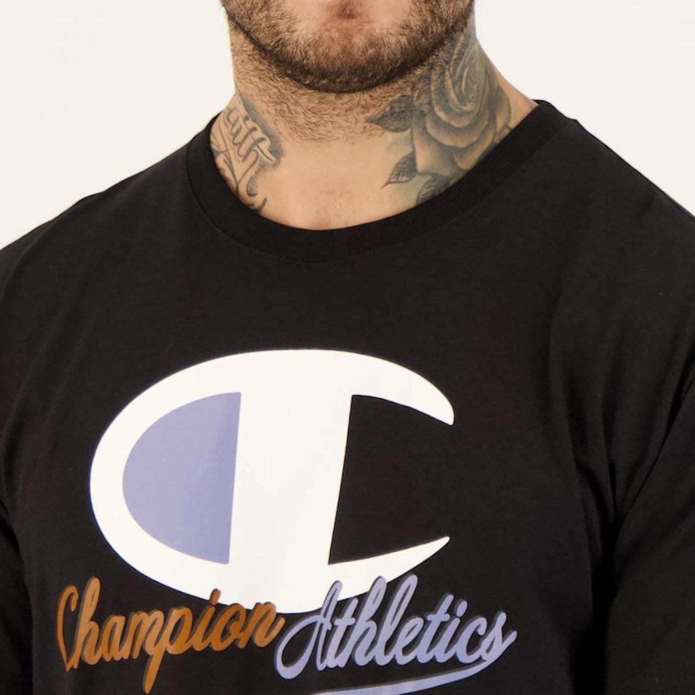 Camiseta Champion Atlhetic - Masculina - Foto 4